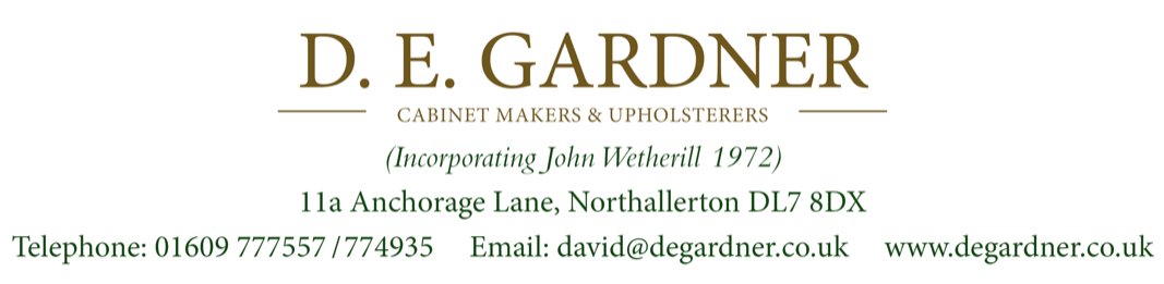 Gardner Cabinet Makers (John Wetherill)